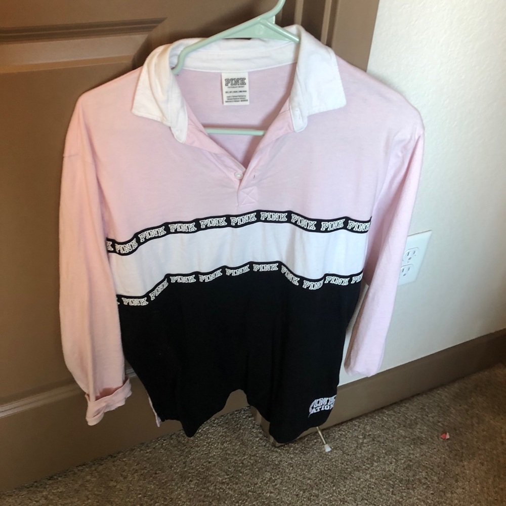 PINK boyfriend tshirt long sleeve